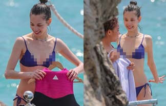 水原希子が盗撮被害…プライベート乳首ポッチが撮られる…【エロ画像40枚】