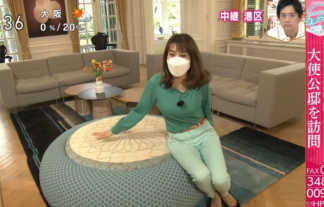 【あさイチ】NHK・中川安奈アナ(27)が朝からパツンパツンなニットおっぱいとプリ尻を晒してしまうｗｗｗｗｗｗ