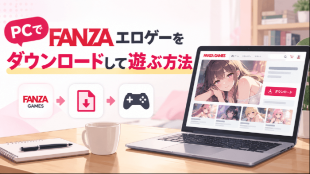 PCでFANZAエロゲーをDLして遊ぶ方法