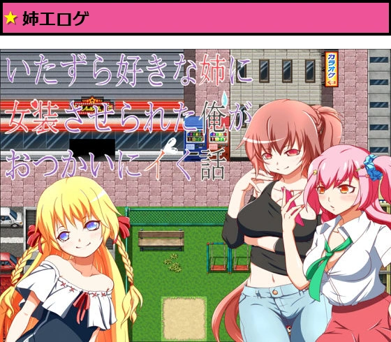 いたずら好きな姉に女装させられた俺がおつかいにイく話