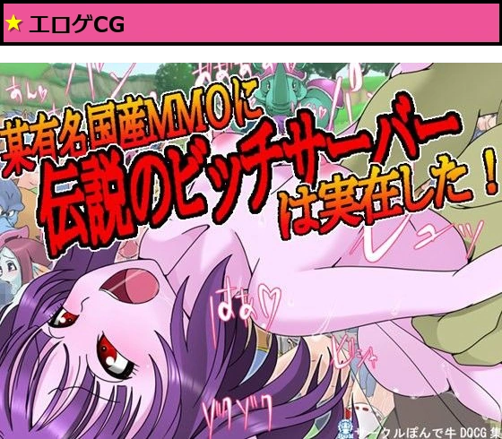 某有名国産MMOに伝説のビッチサーバーは実在した