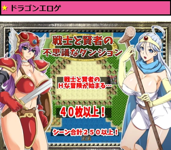 戦士と賢者の不思議なダンジョン