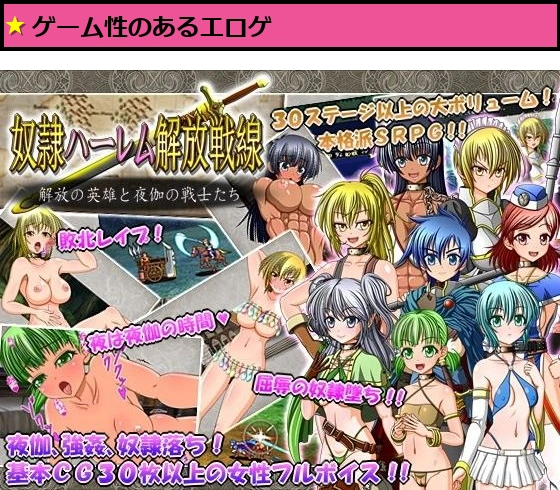 奴●ハーレム解放戦線〜解放の英雄と夜伽の戦士たち〜