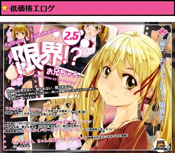 限界！？お兄ちゃん2.5