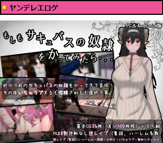 もしもサキュバスの奴●をかってみたら・・・