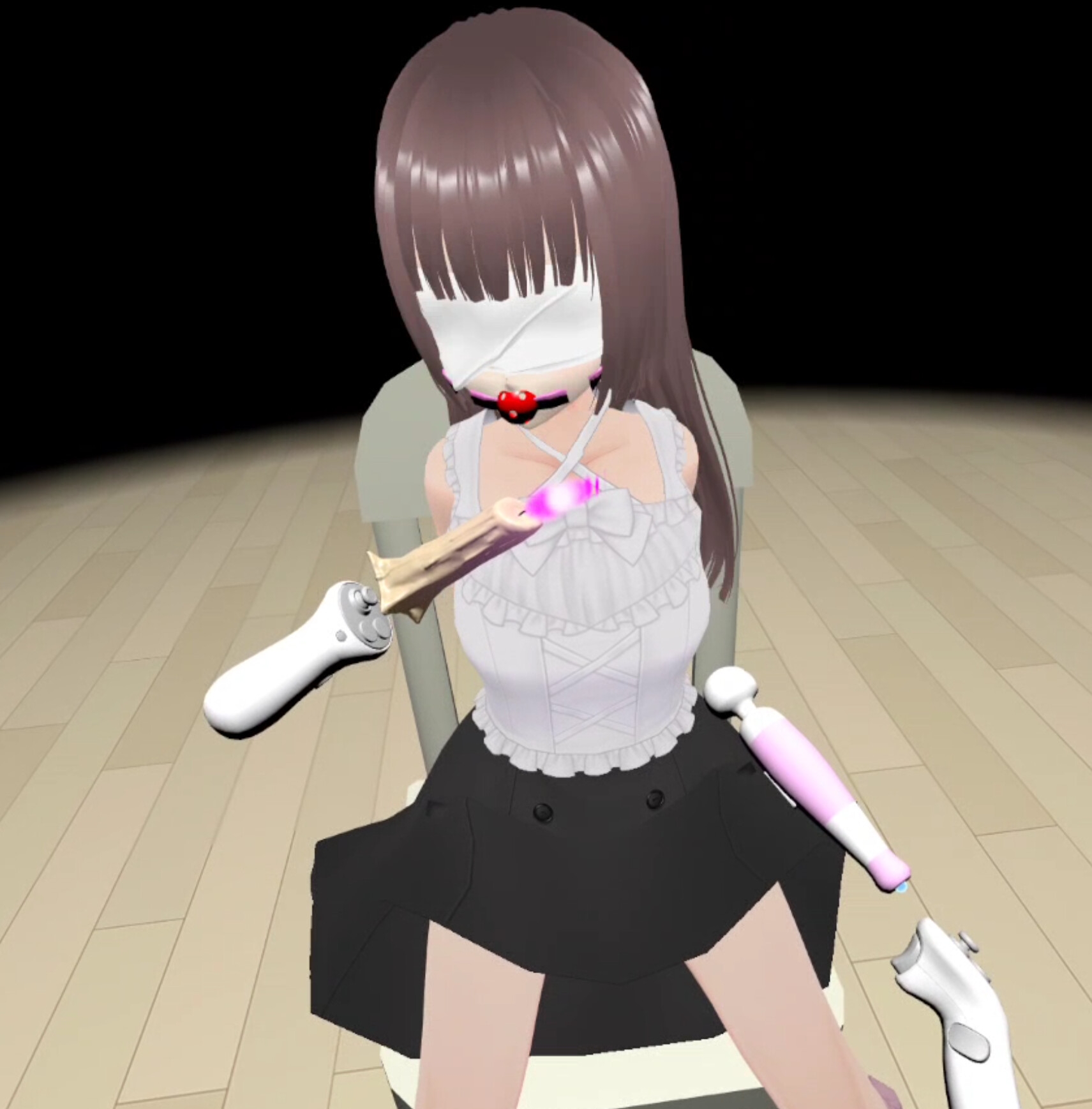 【VR】囚われ彼女と秘密のプレイ 画像3