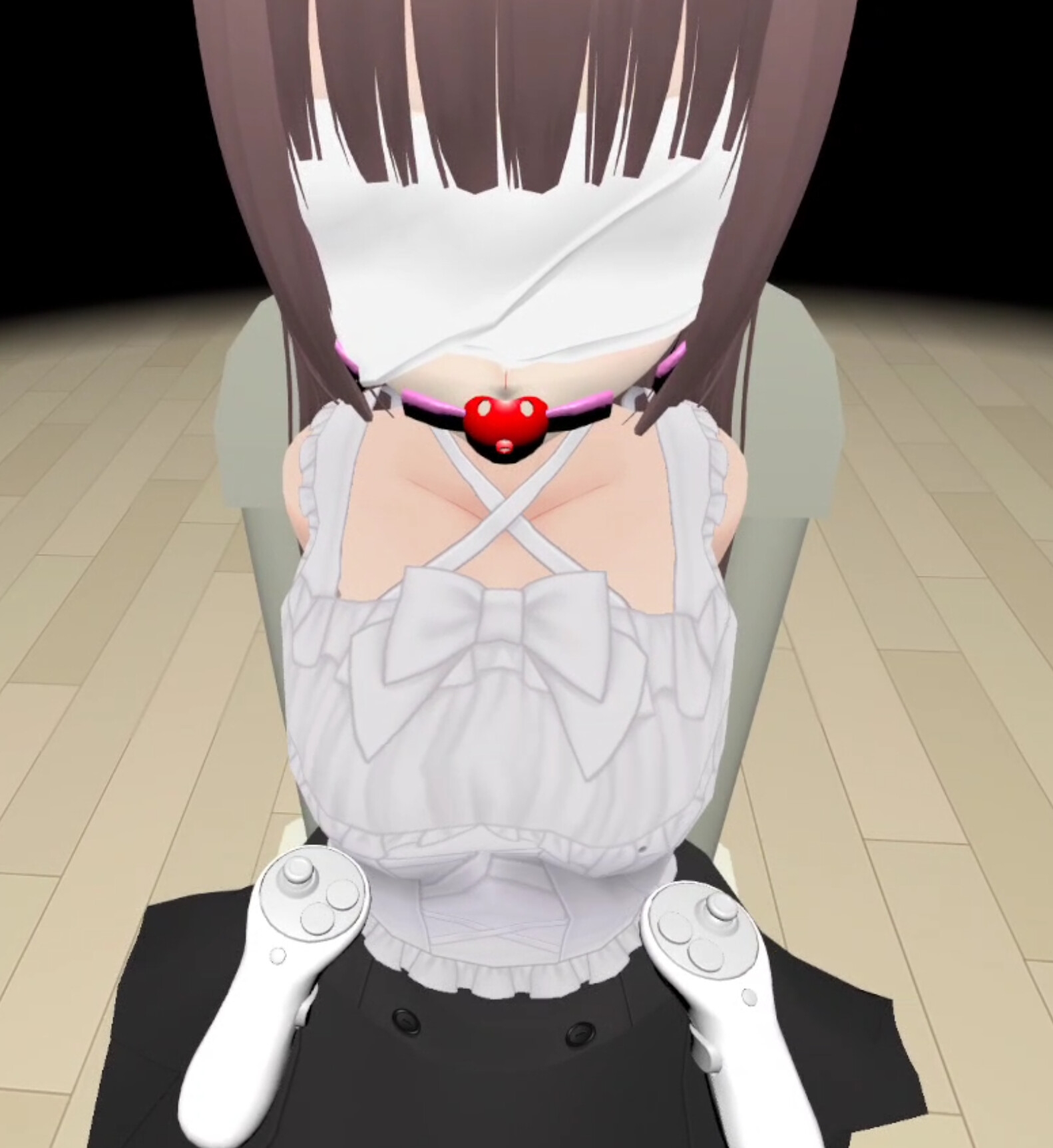 【VR】囚われ彼女と秘密のプレイ 画像4