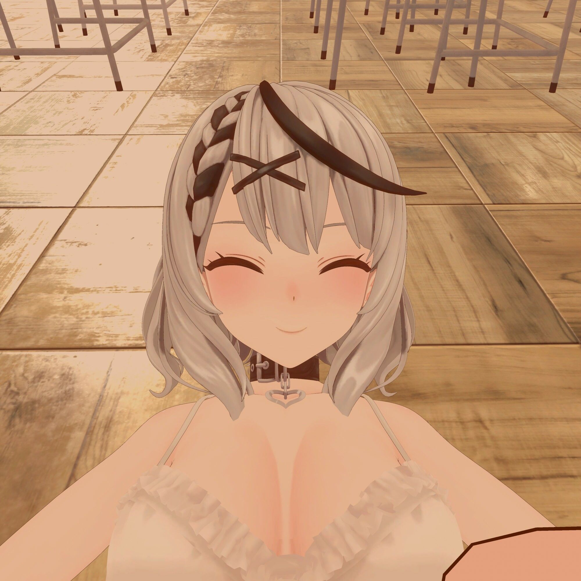 【VR/非VR 対応】沙花叉ク〇ヱと正常位えっち 【日本語/English】 サンプル1