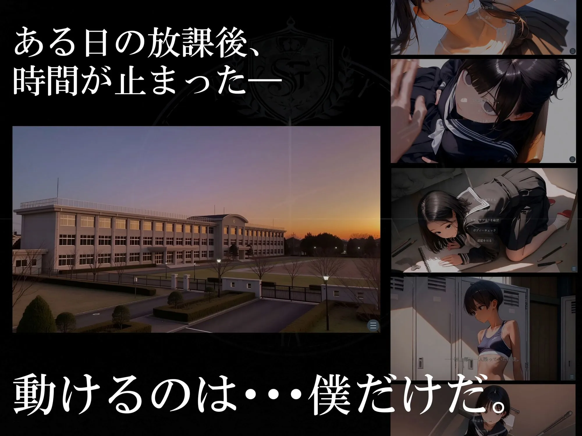 時が止まった学校で（ゲーム版）