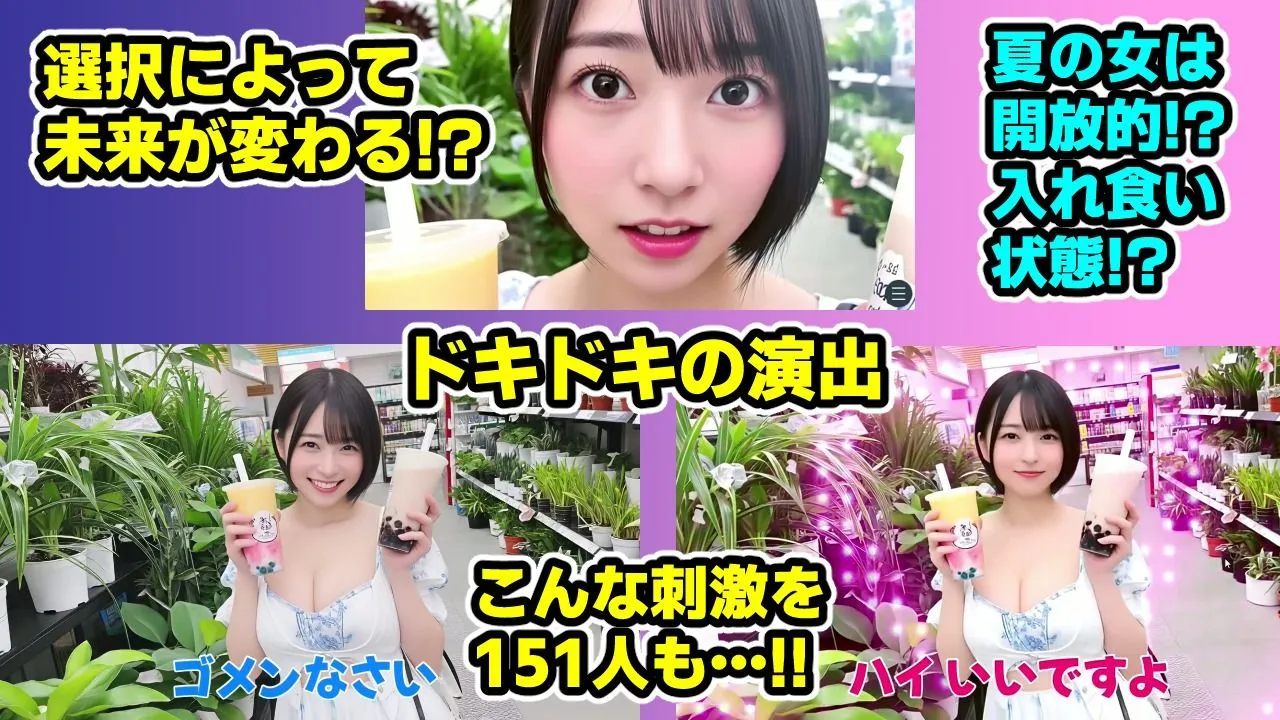 ナンパマスター2〜151人のナンパ図鑑完成を目指せ!!〜夏のリゾート編【いきなり極限リーチ!! 即興奮!!脳汁ドバドバナンパゲーム!!】
