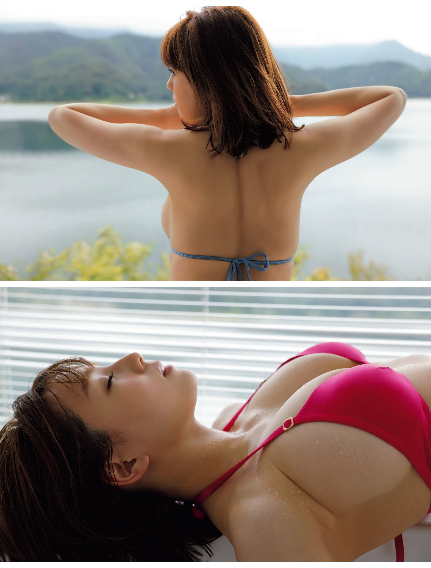 篠崎愛の爆乳ヌードエロ画像！童顔巨乳グラドルのおっぱい全裸セミヌード！ 67/109