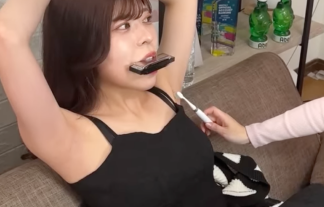 巨乳アイドルたちが『美ワキ』晒して責められまくり「はぁん♡」