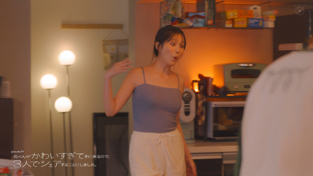 本田翼のエロくてデカいおっぱい