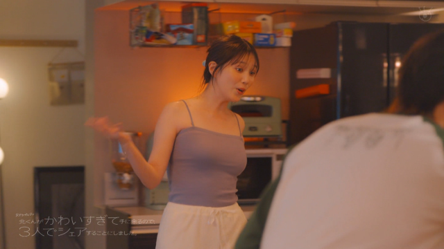 本田翼のエロくてデカいおっぱい