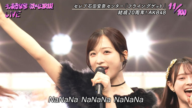 石田安奈の露出した太もも