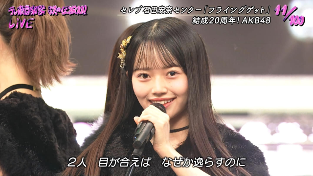 石田安奈の露出した太もも