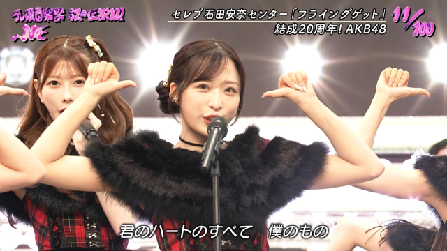 石田安奈の露出した太もも