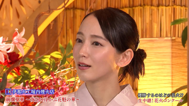 吉岡里帆の大人のえろさ際立つ浴衣姿