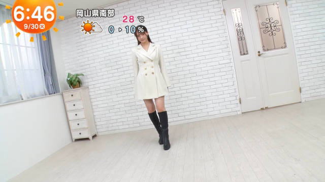 最愛のワンピース越しオッパイ