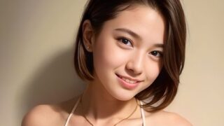 【画像】AIが生み出した完璧グラドルに衝撃！透明感ハンパない顔と神スタイルの破壊力がエグいレベルで優勝確定www